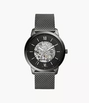 Neutra Automatic Smoke Stainless Steel Watch