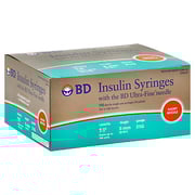 Bd Ultra-fine Short Insulin Syringes 31g X 8mm 1cc - 100 CT