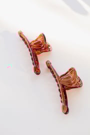 Intricate Loop Claw Clip