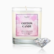 Cotton Candy Diamond Candle