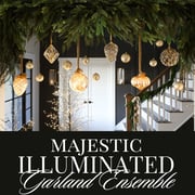 Majestic Illuminated Garland Ensemble