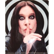 Posed In Black Leather Jacket Shh! Photo (5" x 4") Sticker