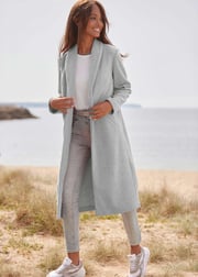 Lightweight Overcoat - Grey