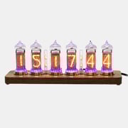 Keebmonkey IN14 Walnut Nixie Clock With Driver