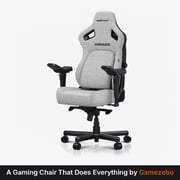 AndaSeat Ash Gray Kaiser 4 Series Premium Gaming Chair