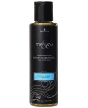 Me & You Pheromone-Infused Luxury Massage Oil 4.2 Oz - Indulge in Sensual Vanilla Sugar Sweet Pea Bliss