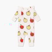 Double Ruffle Romper - Organic Baby Clothes - Monica + Andy