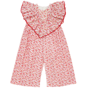 Girls Raphaela Jumper - Pink Mini Ditsy