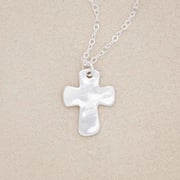 Grace For Today Cross Necklace (Sterling Silver)
