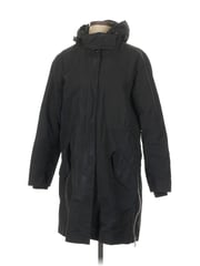 Madewell Black Raincoat Size XS