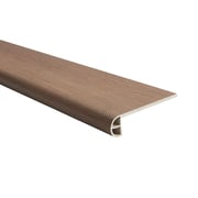 French Oak Melrose 0.944 in. T x 4.527 in. W x 94.48 in. L Vinyl Flush Stair Nose Molding