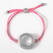 Pink Twist Living Locket Bracelet