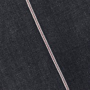 Dark Night Blue-White-Red 11 oz. Cotton Japanese Selvedge Denim Fabric