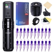 Tattoo Kit | Dragonhawk Mast Fold 2 Pro Machine Pen Wireless Professional Bundle