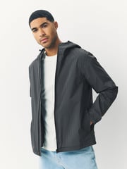 Black Ripstop DryTech Lightweight Waterproof Packable Jacket