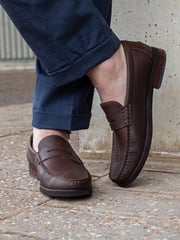 Berkley Flex Moc Toe Penny Loafer