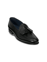 Lennon Kiltie Tassel Loafer - Black