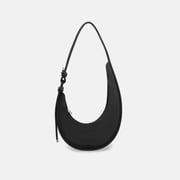 INA CURVE SLING BAG PEBBLE BLACK