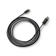 USB-C Cable for Xbox Series X|S & PS5 10ft/3.6m - Black