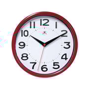 Infinity Instruments Metro Wall Clock, 9"Dia. (14220ACBT-3364)