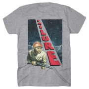 Fantastic Planet Athletic Grey T-Shirt