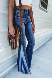 (PREORDER) KANCAN Mabel High Rise Flare Jeans