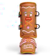 gingerbread man leg guard