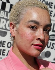 Noble x Natalie Joy Jewelry Star Hoop Earrings