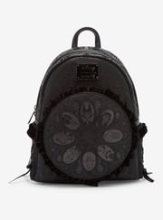 Loungefly Disney Villains Windows Ruffle Mini Backpack