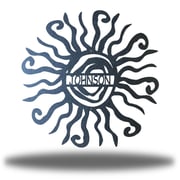 Wacky Sun Monogram