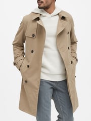 Water-Resistant Trench Coat