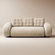 Freja Velvet Upholstered Sofa Bed Sleeper, 70"
