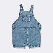 Dymples Baby Denim Dungaree - Light Denim - Size 0