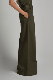 Argo Wideleg Trouser, Olive
