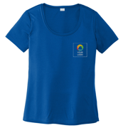 Sport-Tek® Women's Posi-UV Pro Scoop Neck Tee