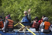 Rafting to Chilkat Bald Eagle Preserve from Haines