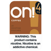 On! 4MG Coffee Nicotine Pouches