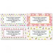 Spring Border Address Labels - BOGO