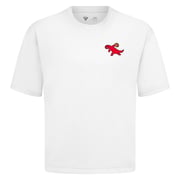 Dino Paint Luxe Tee - WHITE