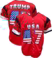 Custom Stitched Trump 47 Baseball Jersey 