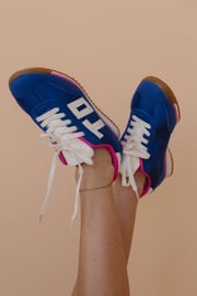 THE ANNIKA SPORTY SNEAKERS IN BLUE