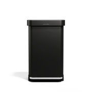 45L rectangular step can with liner pocket