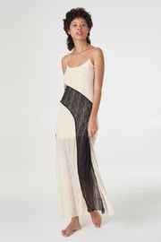 Mariposa Color Block Maxi in Cloud