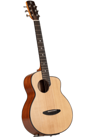 Music Travel Love Collaboration Series - MTL Clint (Sitka Spruce / Mahogany) Travel Size Guitar