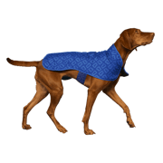 Dog Jacket Puddle Blue