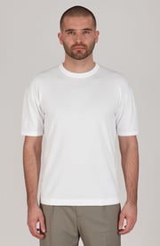 Mens Ultra Fine Cotton Oversized Knitted T-Shirt