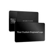 Custom Metal Card (Laser Engraved)