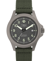 Expedition Titanium Automatic 41mm Recycled Fabric Strap Watch