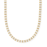 Ezra Tennis Chain Necklace