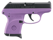 Ruger LCP Semi-Auto Pistol with Purple Frame - .380 Automatic Colt Pistol